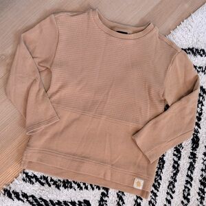 🌾 Toddler Boys Art Class Waffle Sweatshirt 5T